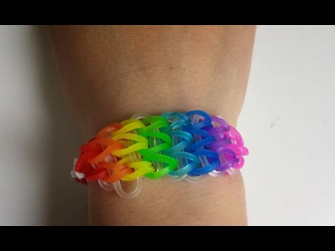 Rainbow loom Dreifach armband (Anleitung deutsch )