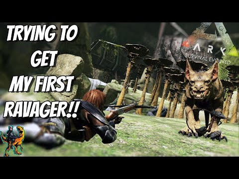Attempting To TAME A RAVAGER Except It Doesn't Go To Plan!! || Ark Story Unmodded Ep 89!