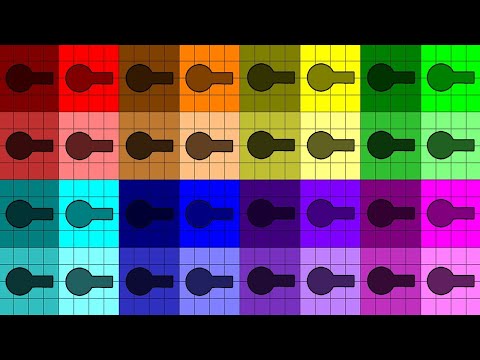 Multiply or Release - 8 Teams 32 Colors - Algodoo Marble Race