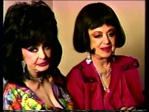 DeCastro Sisters-- Rare 1997 Skip E. Lowe TV Interview