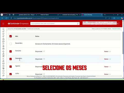 Vídeo: Extrato consolidado Santander: dúvidas e acesso