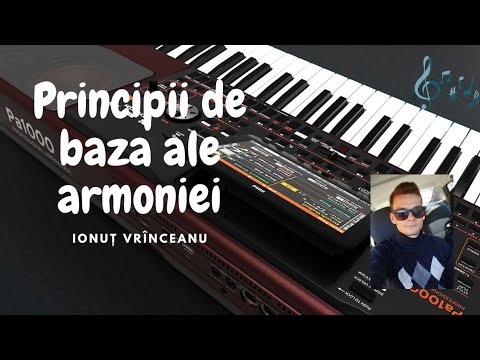 Tutorial explicat - Principii de bază ale armoniei (începători)