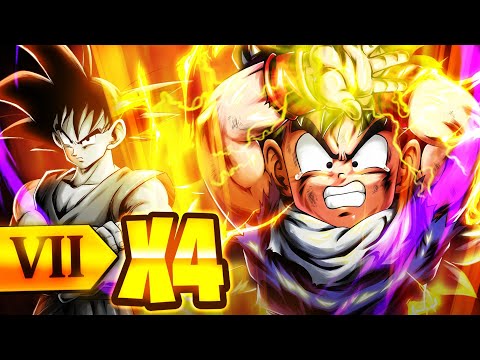 WHAT IS THIS DAMAGE!!! 4x ZENKAI BUFFED GOHAN DESTROYS EVERYONE AFTER 60 TIMER COUNTS! (DB Legends)