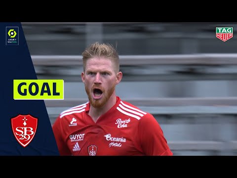 Goal Gaëtan CHARBONNIER (32' - STADE BRESTOIS 29) ANGERS SCO - STADE BRESTOIS 29 (3-2) 20/21