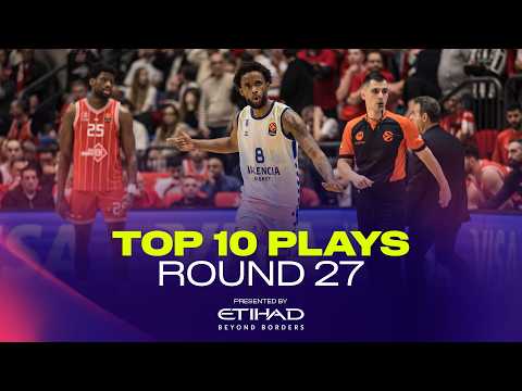 Top 10 Plays | A PASSPORT TO THE STARS | RS Round 27 | EuroLeague Basketball 2025-26