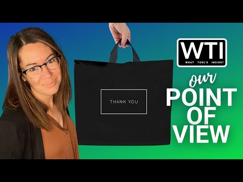 Purple Q Crafts Thank You Bags - WTI product video review