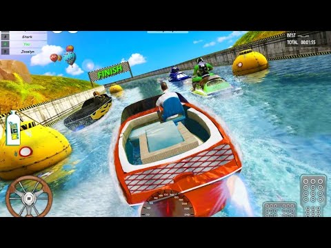 Boat Coast Rescue Simulator 2021 - Lifeguard Boat Racing - Android GamePlay(1)