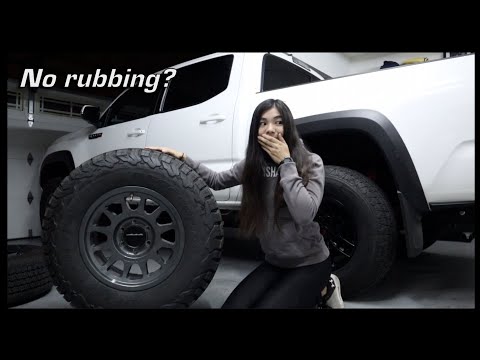 Fitting 285 Tires on a Tacoma TRD Pro
