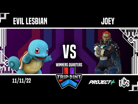 Tripoint Smash 167 - Winners Quarters - evil lesbian(Squirtle) Vs. Joey(Ganondorf)