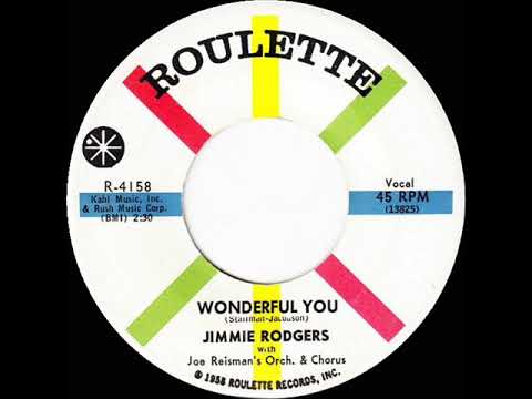 1959 HITS ARCHIVE: Wonderful You - Jimmie Rodgers