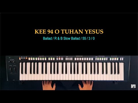 Kitab Ende-Enden (KEE) GBKP 94 O Tuhan Yesus - Kibordis KEE
