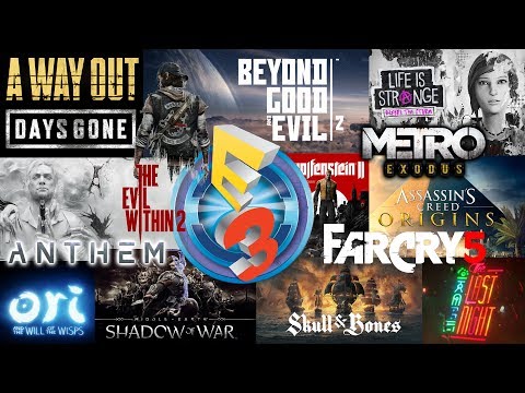 Most EPIC E3 2017 TRAILERS ► Best Upcoming Games 2017/2018 ★ All 33 TOP E3 TRAILER Highlights