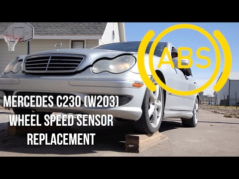 05 C230 Front Wheel Speed Sensor Replacement