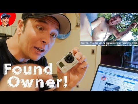 FOUND GoPro in Lake Diving for Lost Valuables! (Returned to Owner) Video