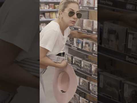 Lady Gaga trying to buy her new album is peak comedy 💿 #GagaFiveFootTwo #shorts