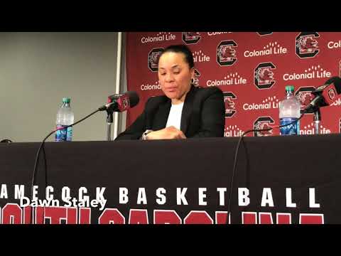 Dawn Staley, Ty Harris talk after South Carolina’s loss to Kentucky