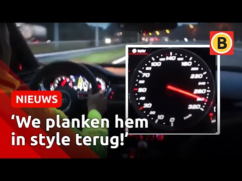Rapper Boef scheurt met 300 kilometer per uur door Tilburg | Omroep Brabant