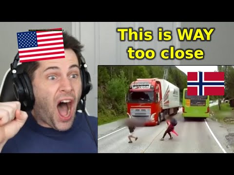 Norwegian With INSANELY Fast Reaction Saves Child's Life | American Reaction