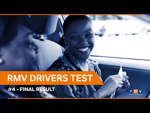 RMV Drivers Test - Getting the Grade Back at the Service Center