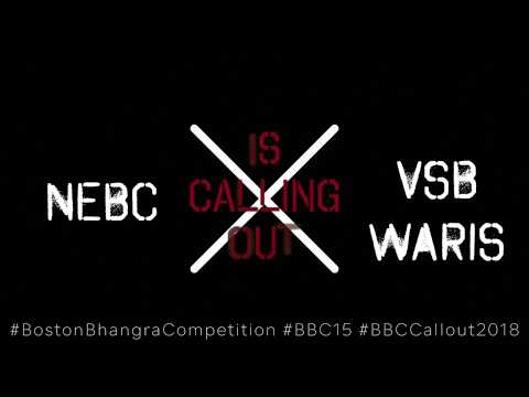 NEBC IS CALLING OUT VSB WARIS | BBC CallOut 2018 |