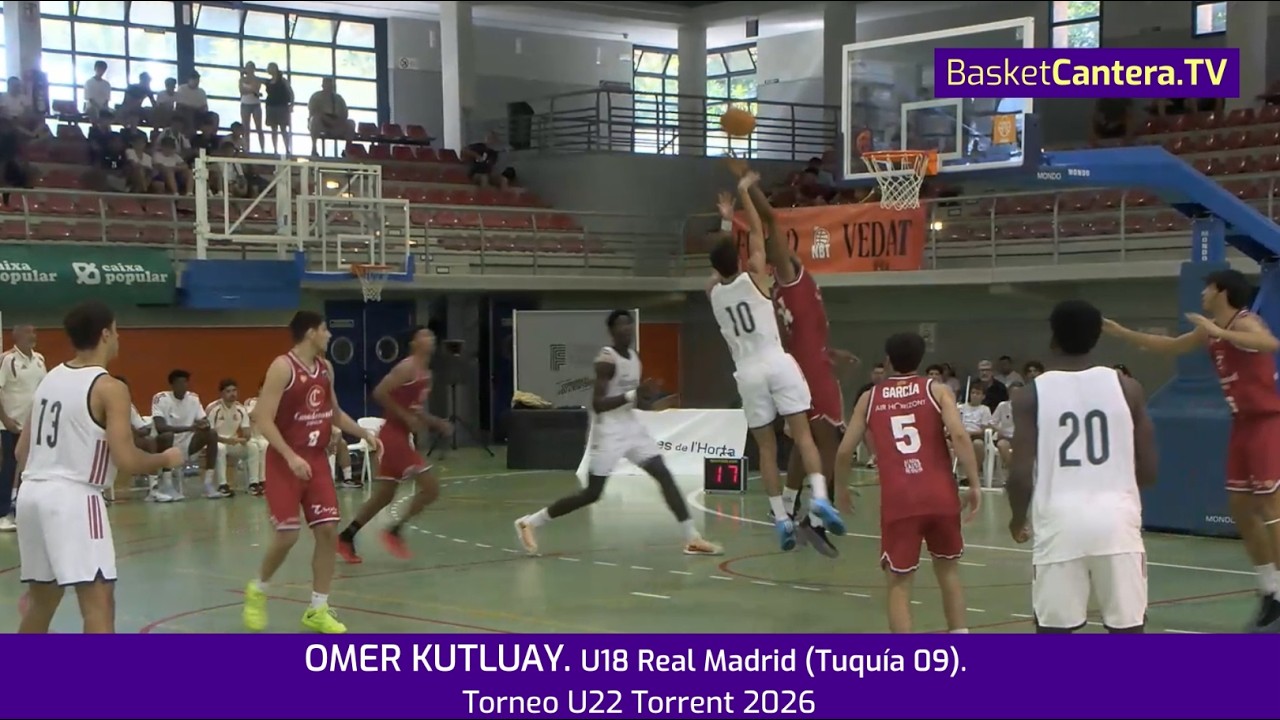 OMER KUTLUAY (2009) Junior-U18 Real Madrid.- Torneo U22 Ciudad de Torrent 2026