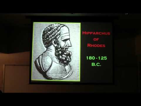 MAS Short Course Lecture 6. "Early History of Astronomy" by Bill Busler. 08/ 07/15