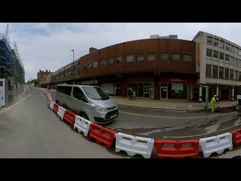 Rapid Cycle Ride: Sheffield City Centre - 360 degree view