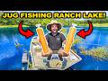 JUG CATFISHING My ABANDONED RANCH Lake!!! (Catch Clean Cook)