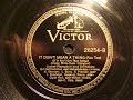 78rpm: It Don't Mean A Thing - Lionel Hampton and his Orchestra, 1939 - Victor 26254