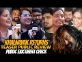 Khalnayak Returns Teaser Public Reaction Sanjay Dutt Khalnayak 2 Public Talk