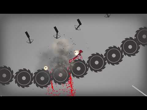 Fly Stickman Dismounting
