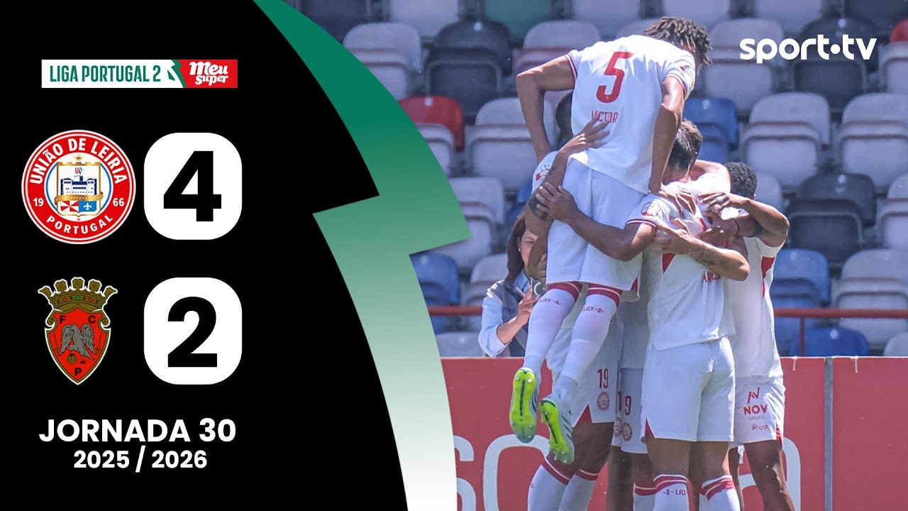 União de Leiria vs Penafiel Highlights