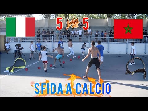 Italia VS Marocco - Sfida a CALCIO 5 vs 5 • Italiani VS Marocchini