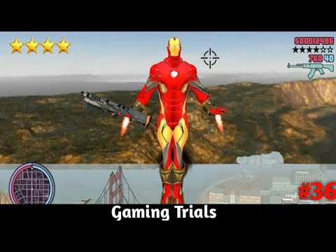 Super Iron Rope Hero Game Gameplay | Gaming Trials