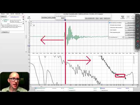 What is "estimate IR delay" in REW?