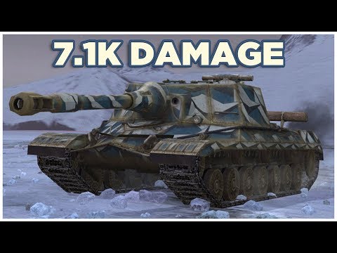 Object 268 • 7.1K damage • WoT Blitz