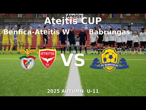 FA "Benfica-Ateitis" white — FK Babrungas Plungė | I | U-11