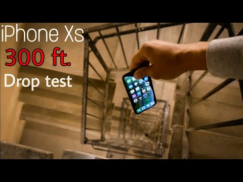 iPhone Xs Drop Test from 300 feet!!