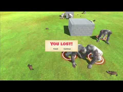 8 Explosive Wild Boar in night vs all units - Animal Revolt Battle Simulator