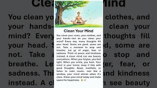 Clean Your Mind “Start Today, Do Confidently Tomorrow!” #affirmations #boostyourconfidence #mind