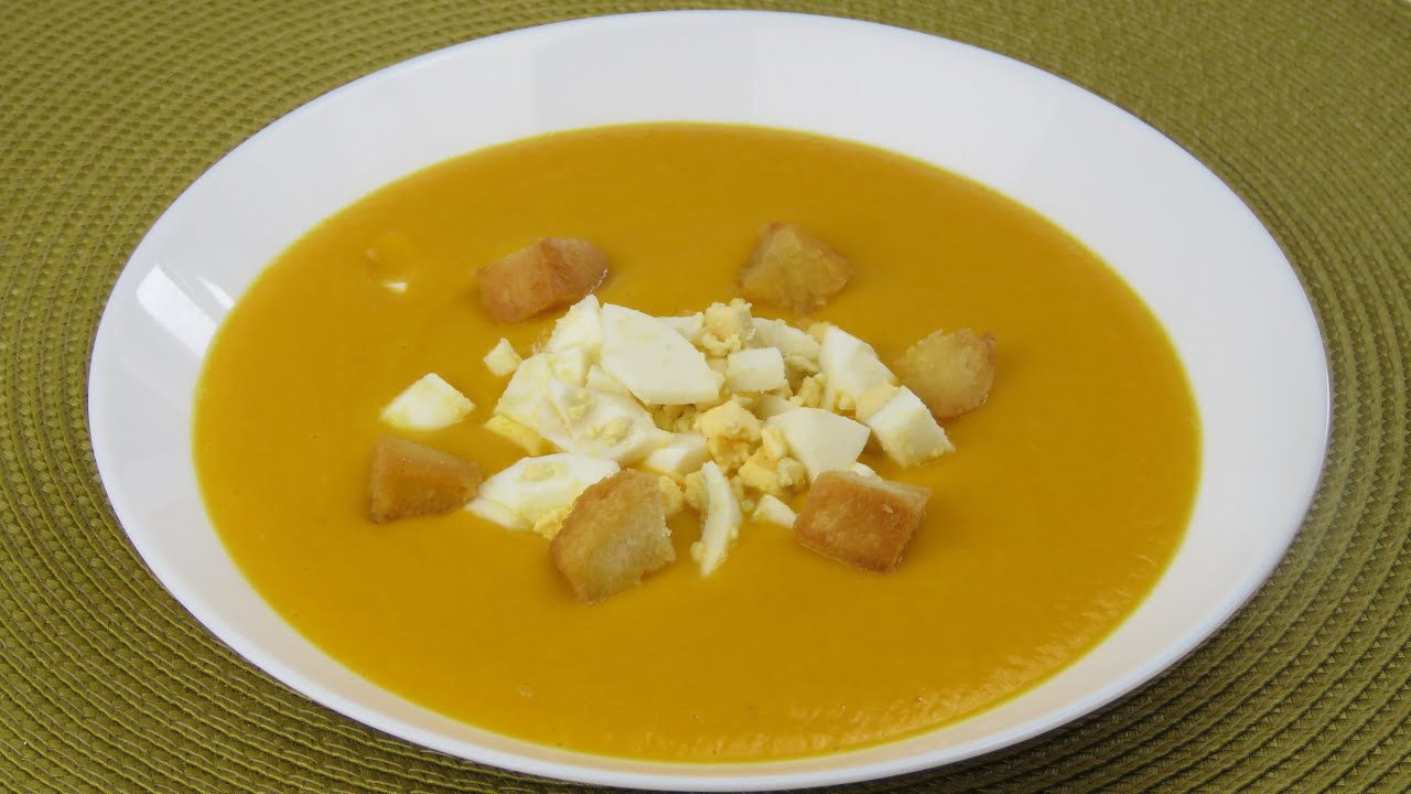 CREMA DE GARBANZOS Y VERDURAS