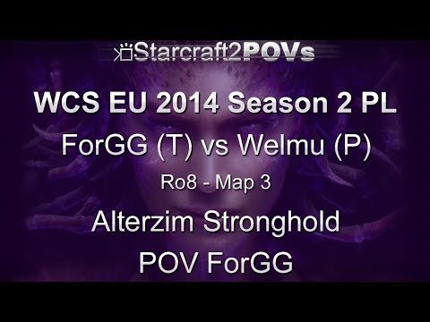 SC2 HotS - WCS EU 2014 S2 PL - ForGG vs Welmu - Ro8 - Map 3 - Alterzim - ForGG