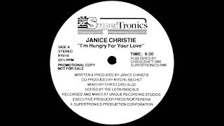 Janice Christie - I'm Hungry For Your Love (1986)