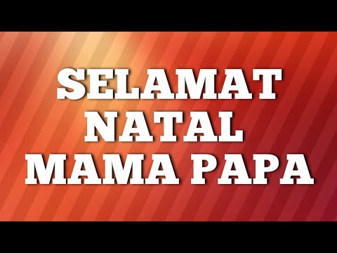 SELAMAT NATAL MAMA PAPA - VICTOR HUTABARAT ( COVER )