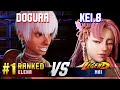 SF6 DOGURA 1 Ranked Elena Vs KEI B Mai High Level Gameplay