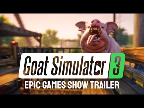 Goat Simulator 3 – Epic Games Show Trailer - YouTube
