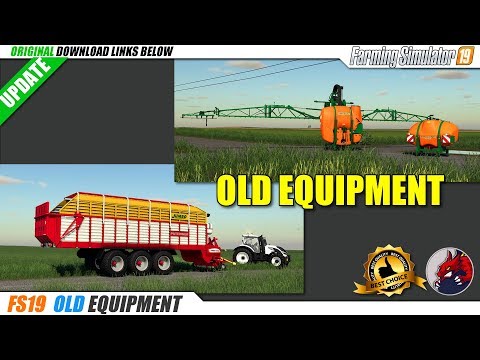 FS19 | Old Equipment Mods (2019-09-07) - review