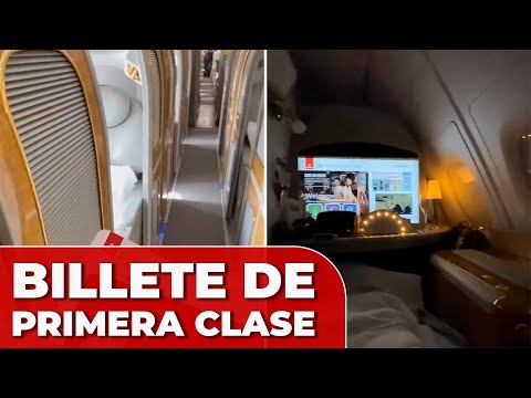 Así es la EXPERIENCIA de VOLAR en PRIMERA CLASE con todos los LUJOS