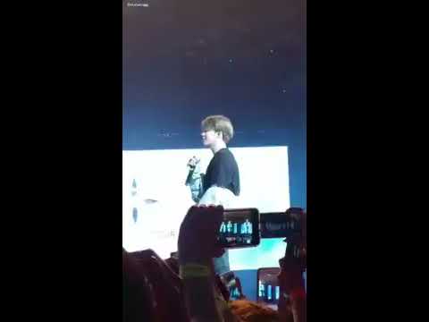 BTS Ending Ment fancam @ The Wings Tour in Anaheim 2017