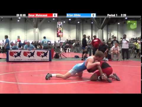 Greco GR 66 KG - Omar Maknassi vs. Brian Gibbs